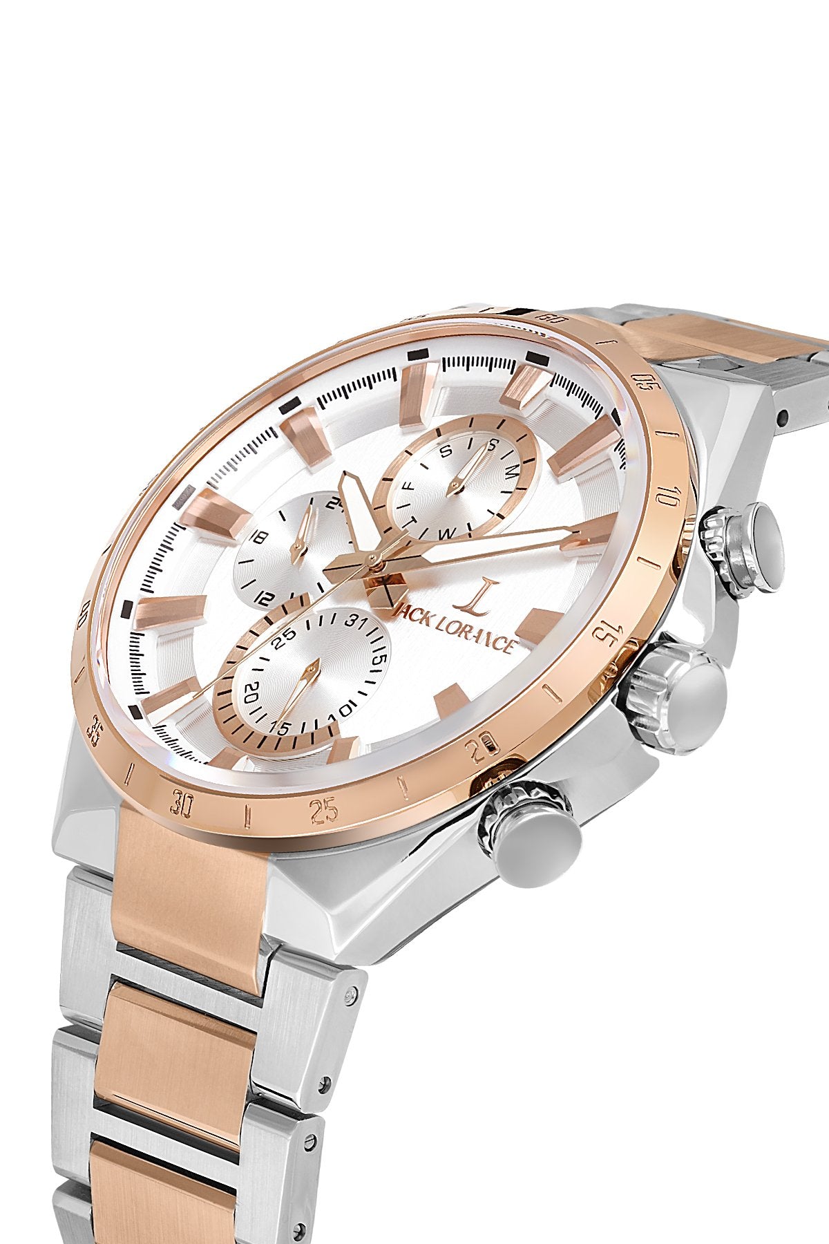 JLS0314104  Gümüş & Rose  Çelik Erkek Kol Saati