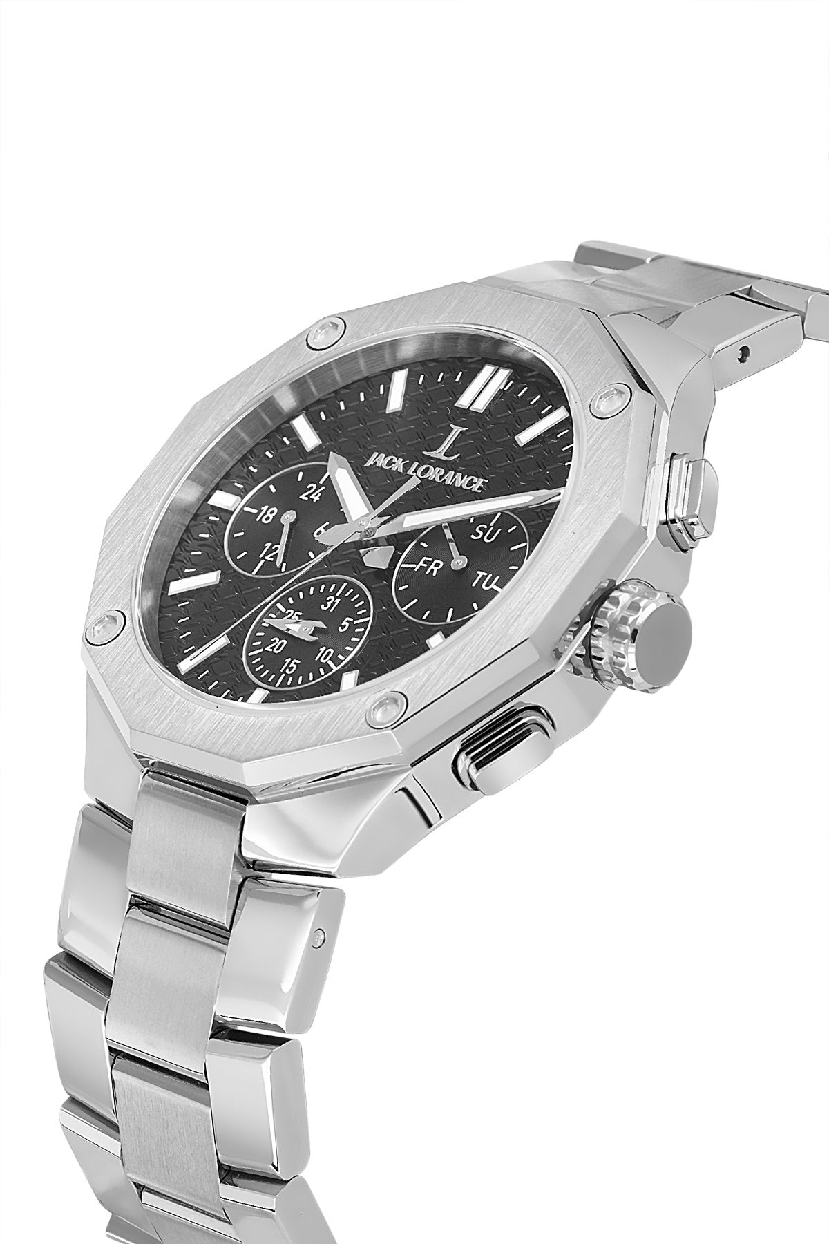 JLS0409801  Siyah & Gümüş  Çelik Erkek Kol Saati