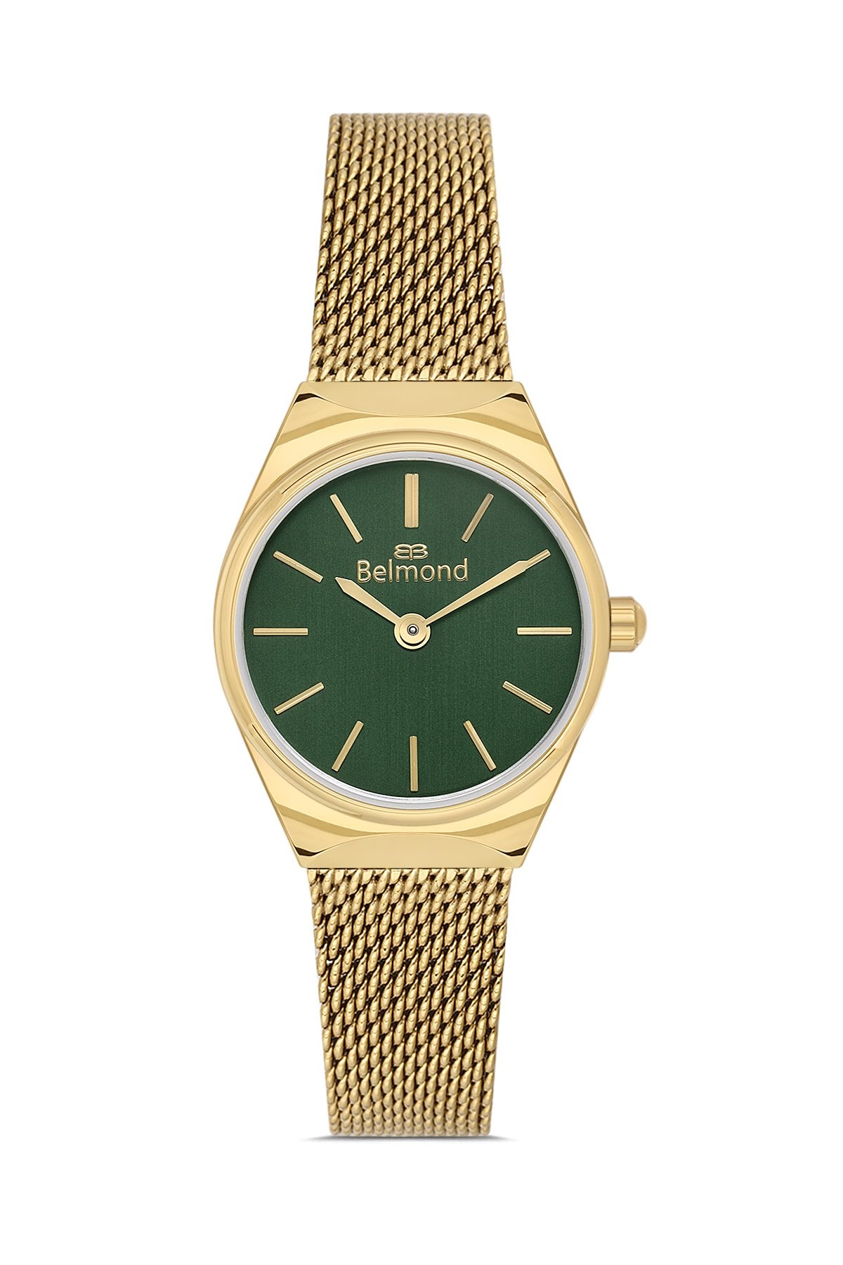 SRL1159.170 Yeşil & Altın Çelik Kordon Kadın Kol Saati