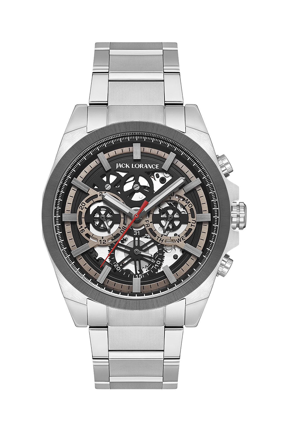 Jls0223304 Metalik & Gümüş Çelik Erkek Kol Saati