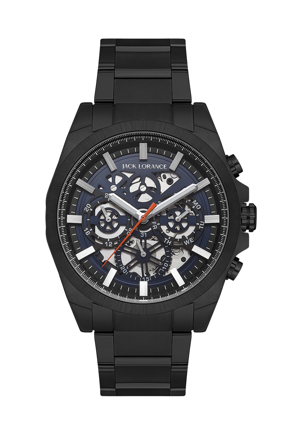 JLS0223303  Lacivert & Siyah  Çelik Erkek Kol Saati