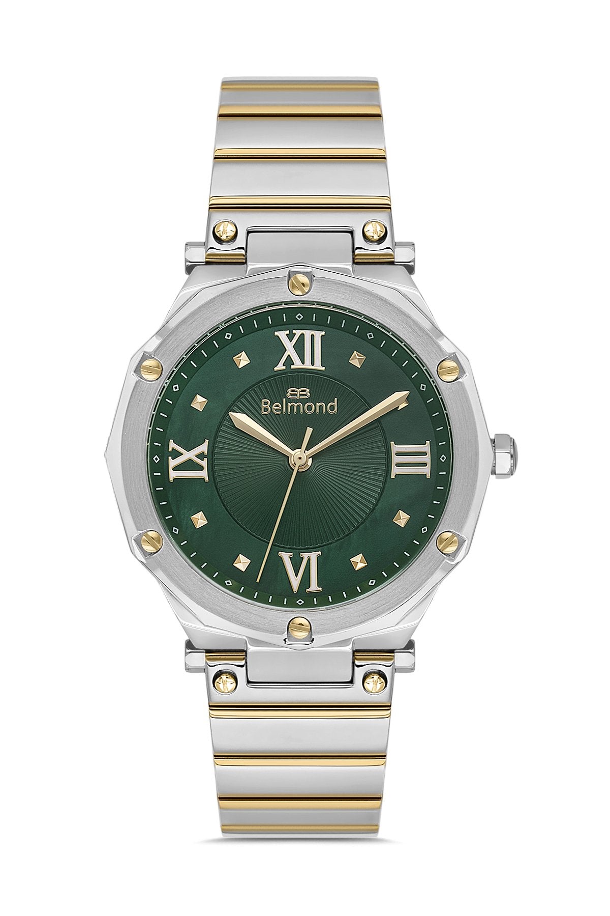 Srl1153.270 Yeşil & Gümüş Çelik Kordon Kadın Kol Saati