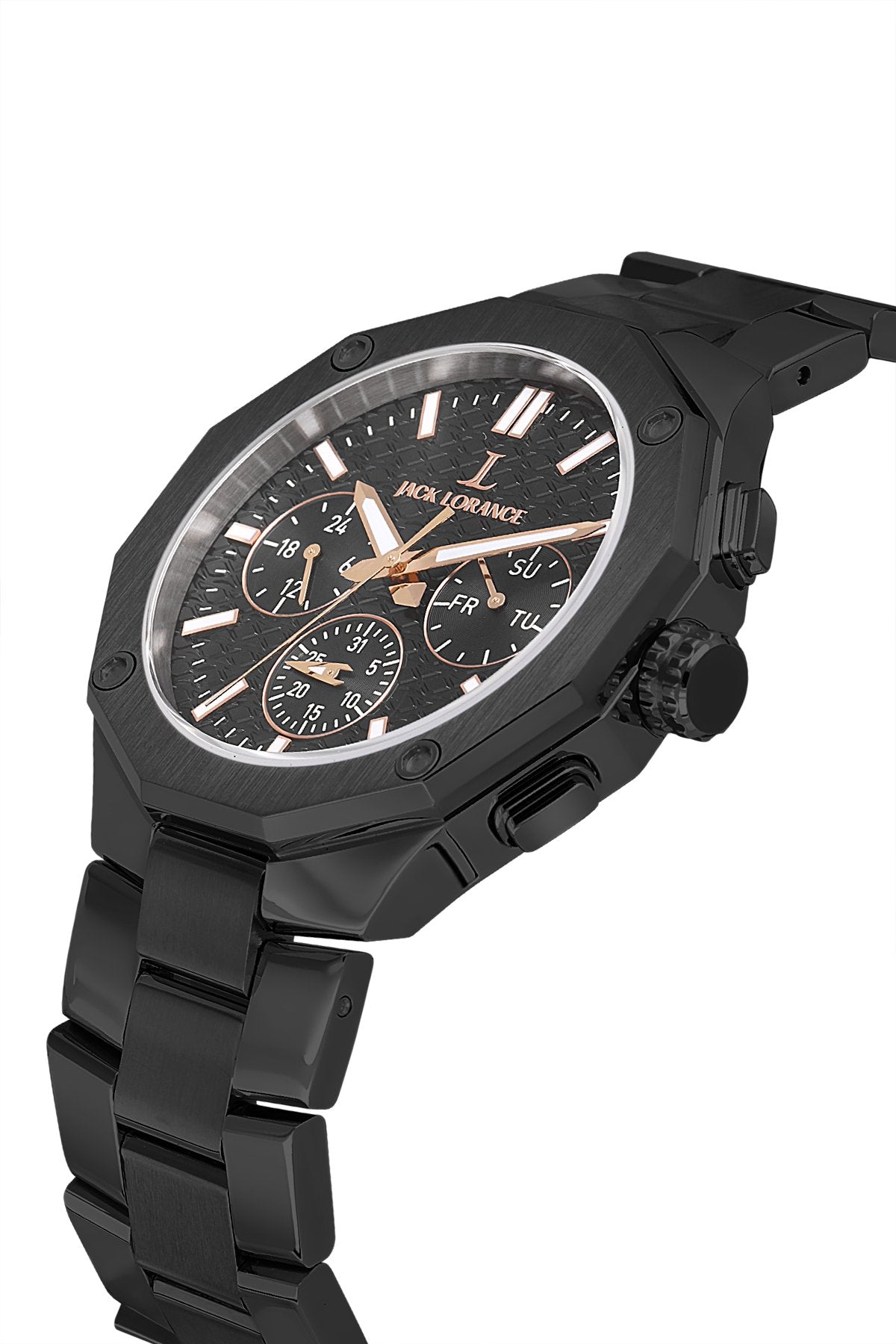 JLS0409805  Siyah & ose  Çelik Erkek Kol Saati